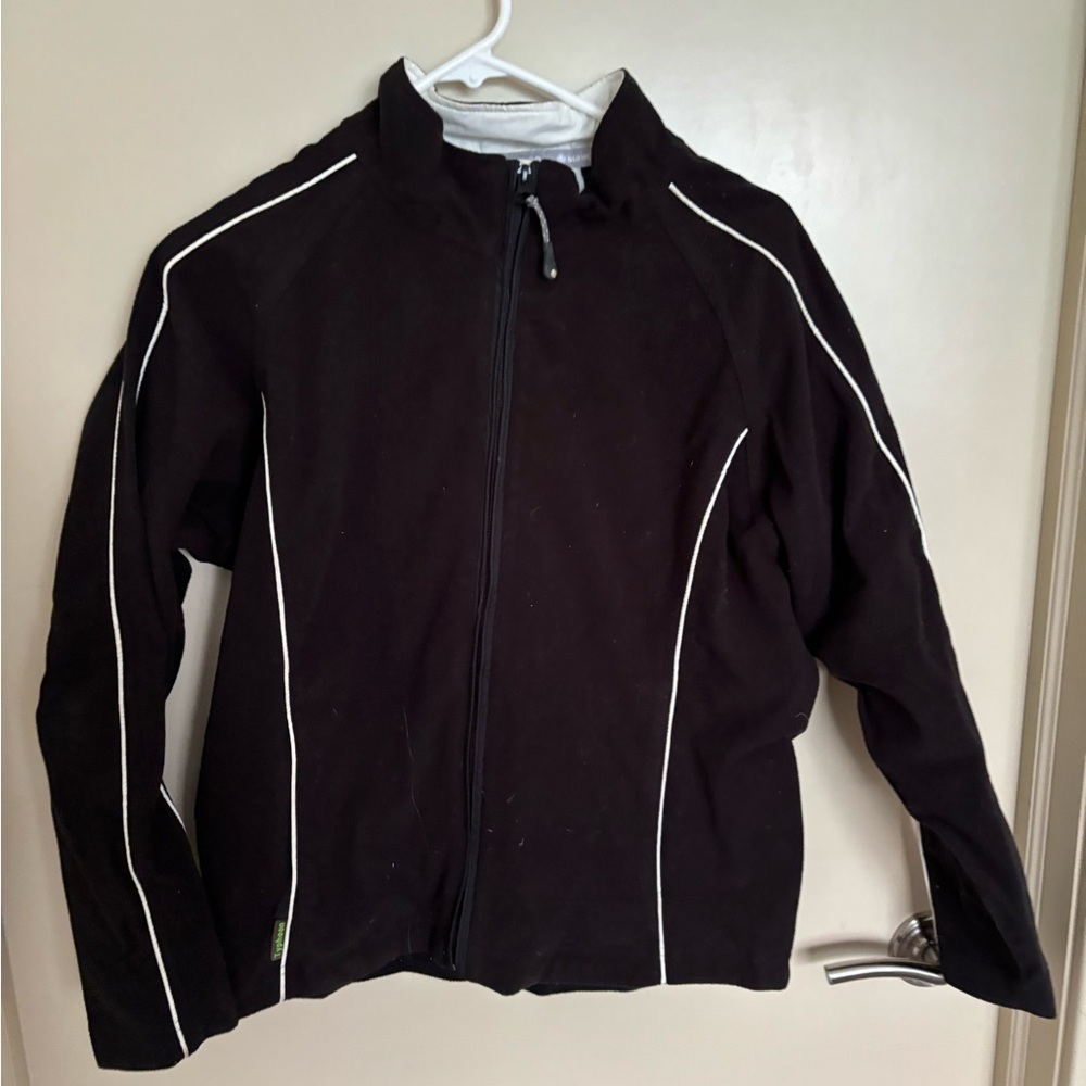 Sunice Black Jacket with White Accents
